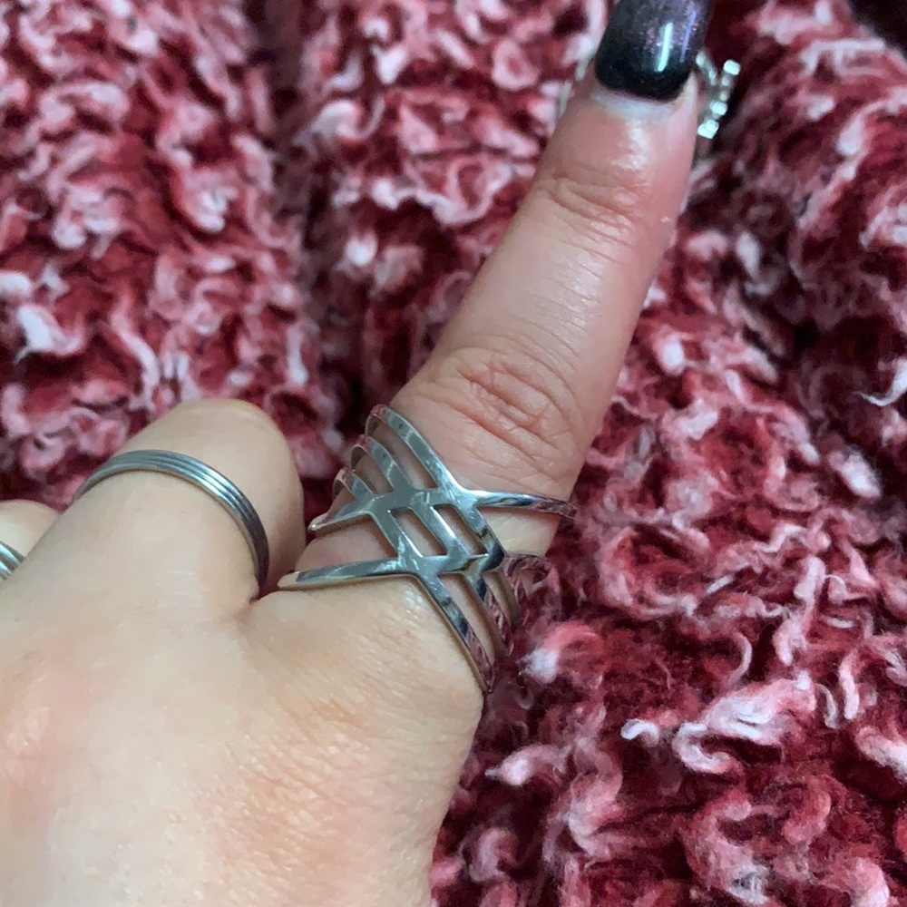 Cross Cross silver ring